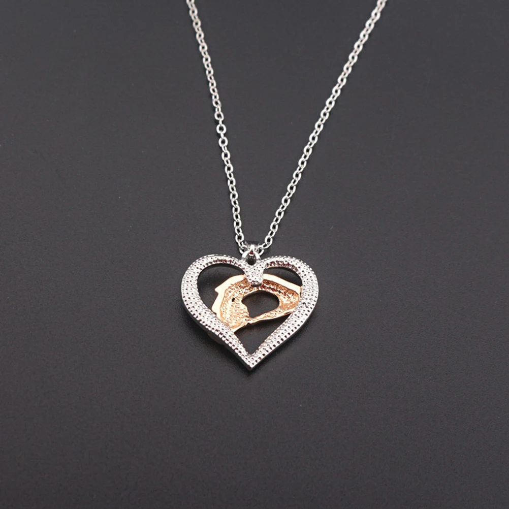 

Necklace Alloy Rhinestone Pendant Gift For Women Girls Mothers Day Birthday Anniversary Party Office Wear Elegant