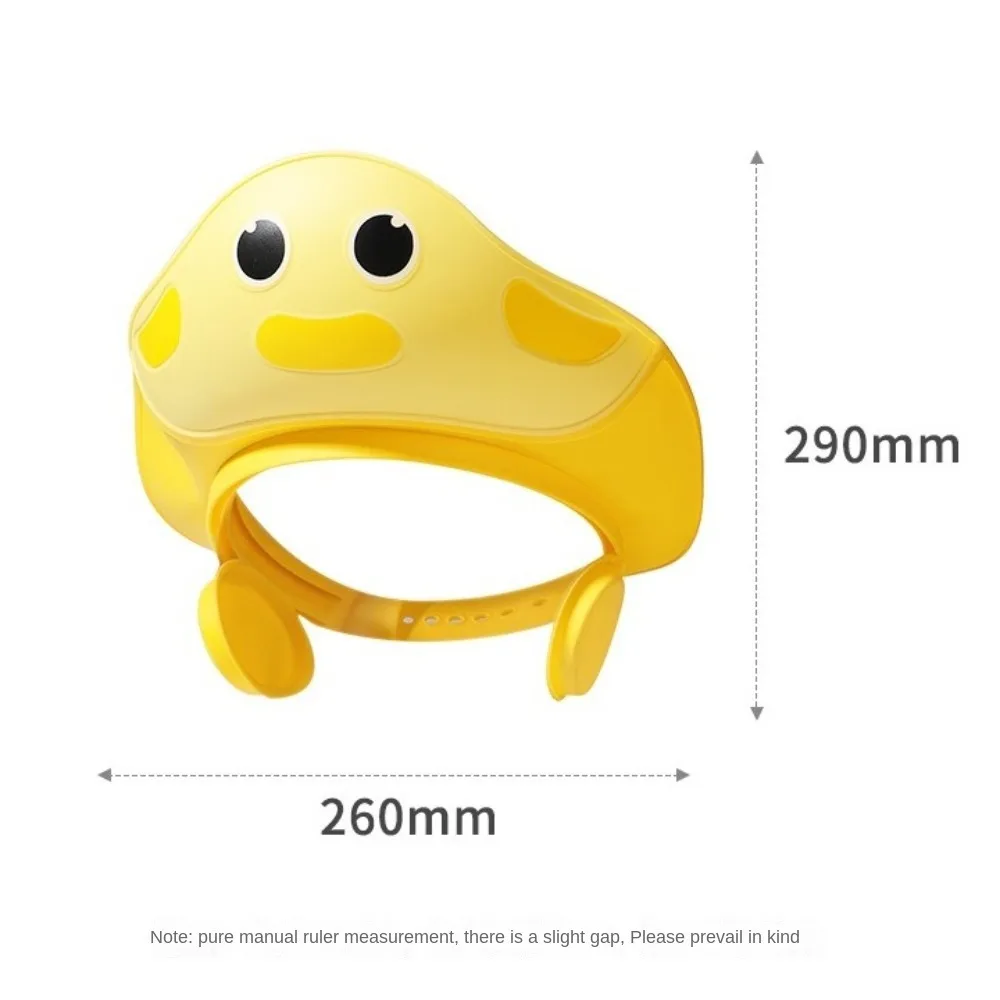 المحمولة لطيف الكرتون الطفل قبعة الاستحمام الشامبو قطعة أثرية لينة غطاء رأس الحمام قابل للتعديل الشعر درع الطفل قبعة الاطفال