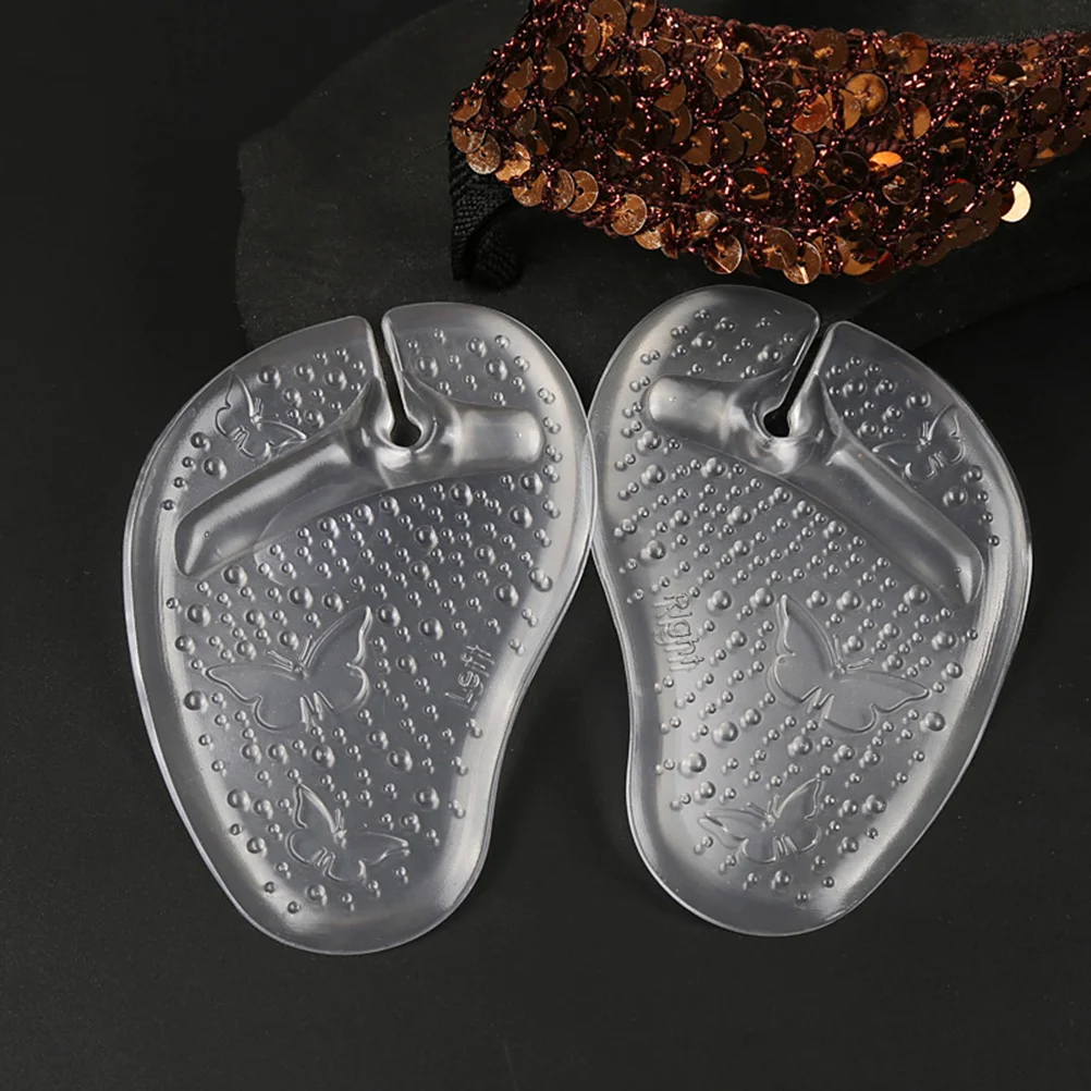 

Flip-Flop Pads Metatarsal Pads Ball Foot Cushions No Slip Silicone Shoe Inserts Pad Gel Metatarsal Pads Thong Sandals