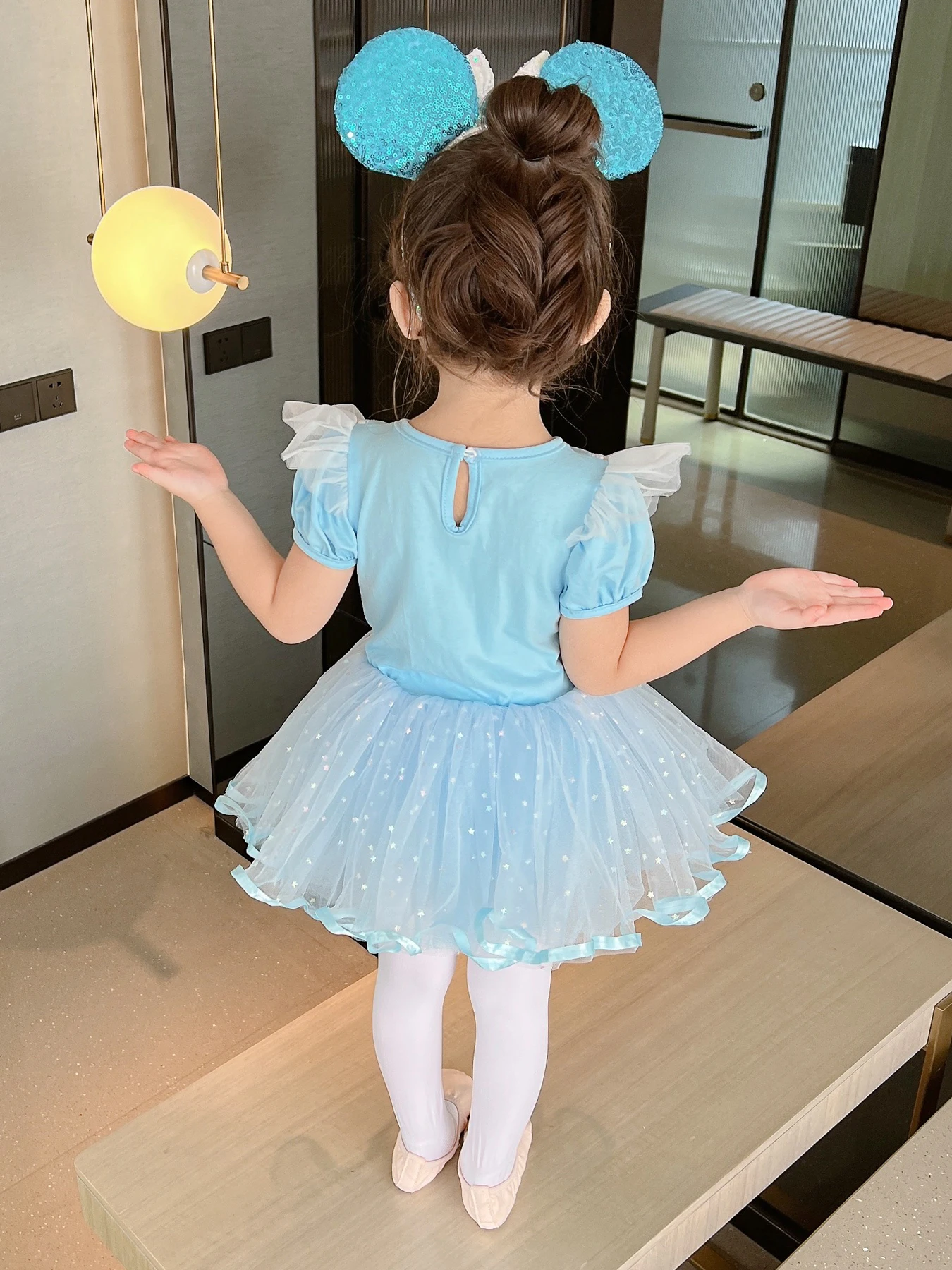 Aice Tutu Dress for Toddler Little Girls Ballerina Dance Costume Outfit Dancewear with Tulle Skirt  for cosplay party Dress