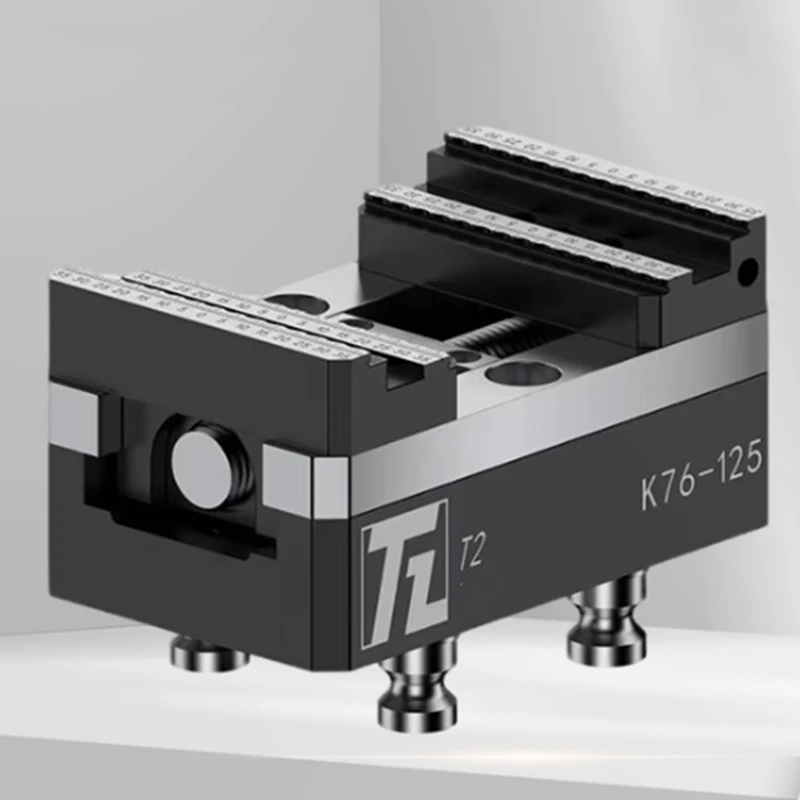 

ANDUUK Multi-functional WS-K76-125 Turntable Fixture Self-centering CNC Vice Styleuniversal Vice Precision Vise Clamps