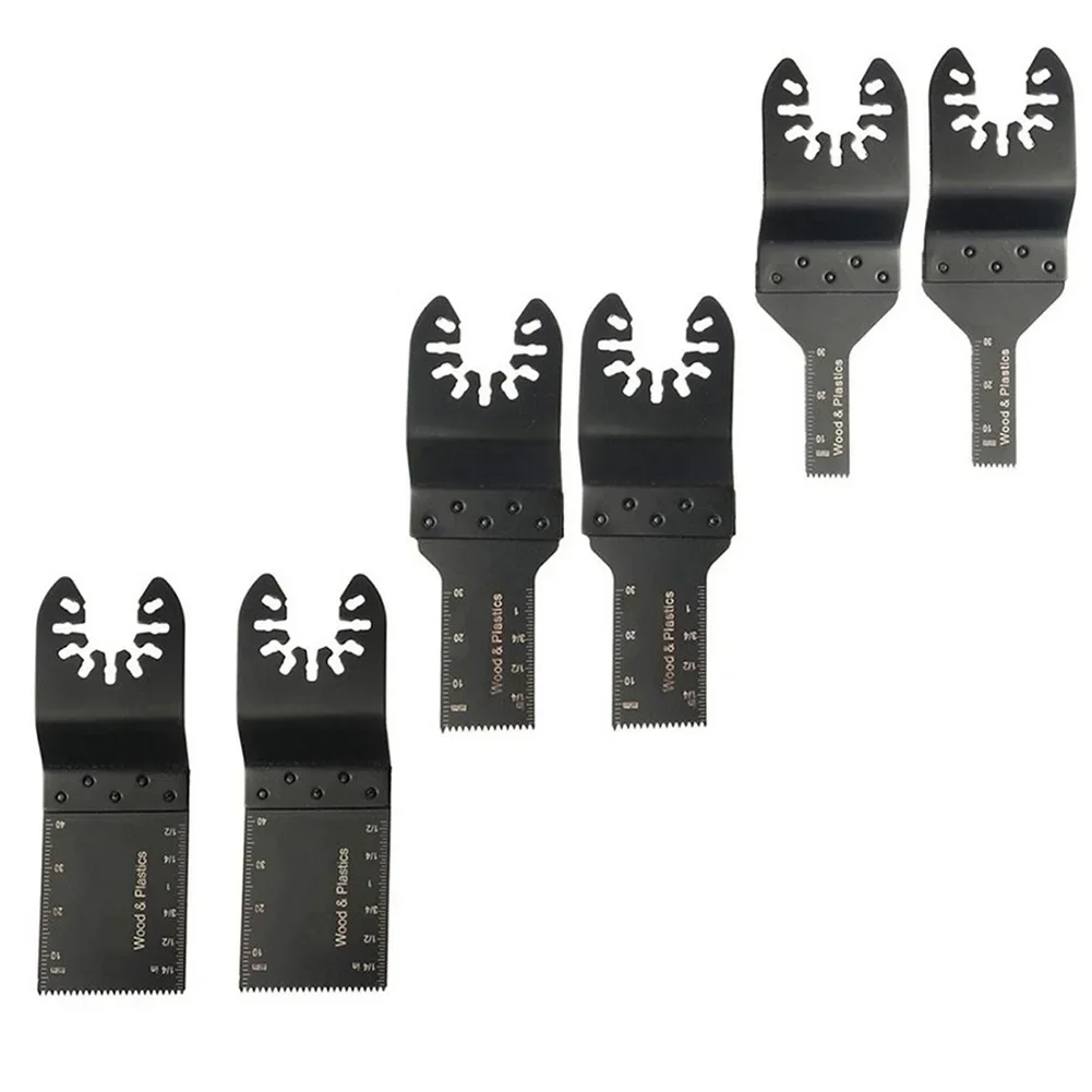 

1/6pcs Oscillating Saw Blades 10/20/34mm Multitool HCS Circular Saw Blade Renovator For Wood Metal Cutting Tool Accessory