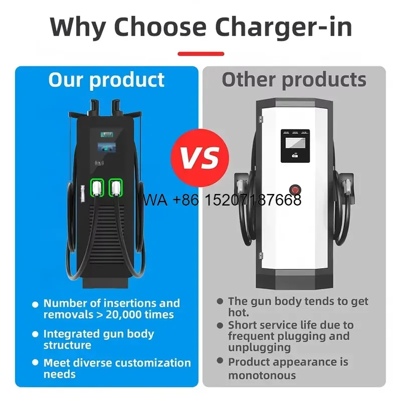 Wmwmnu for OCPP Fast DC EV Charger 30kW 60kW 120kW 150kW 220kW Commercial Off-grid DC Fast Charging Station