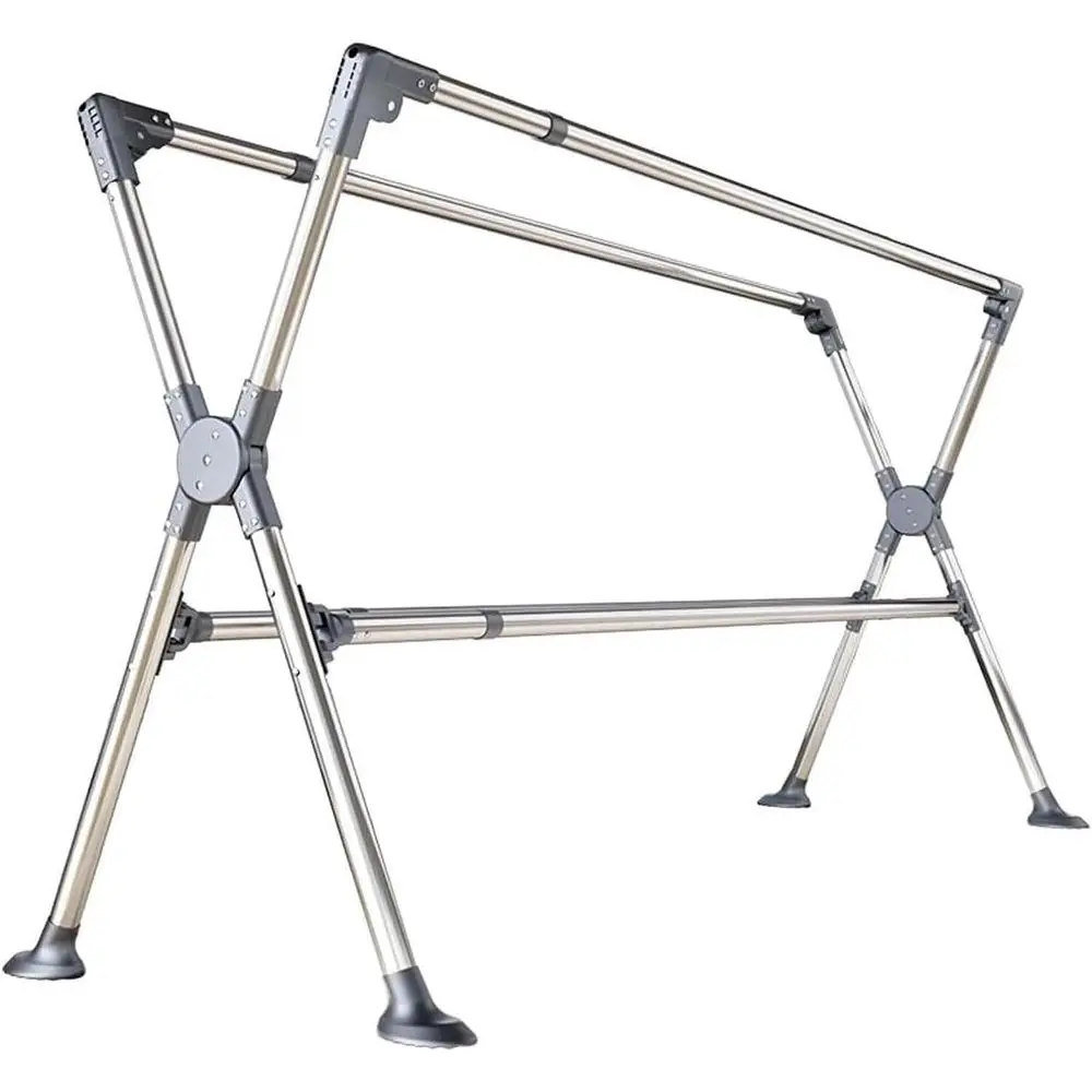 

Регулируемая сверхпрочная сушилка для белья из нержавеющей стали для использования в помещении и на улице, выдвижная до 240 см (94 дюйма)