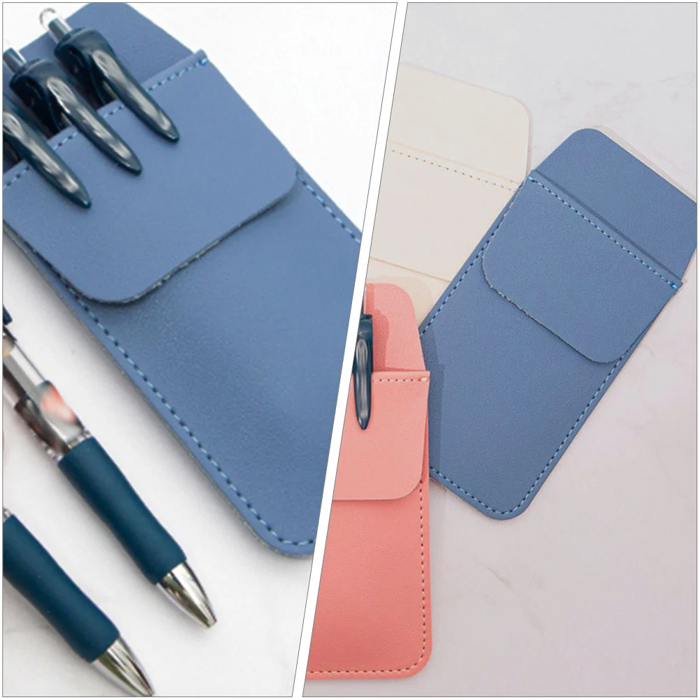 Medical Pencil Case Bag Organizer Care Pocket Protector Pu Sleeve Travel Holder Pouch