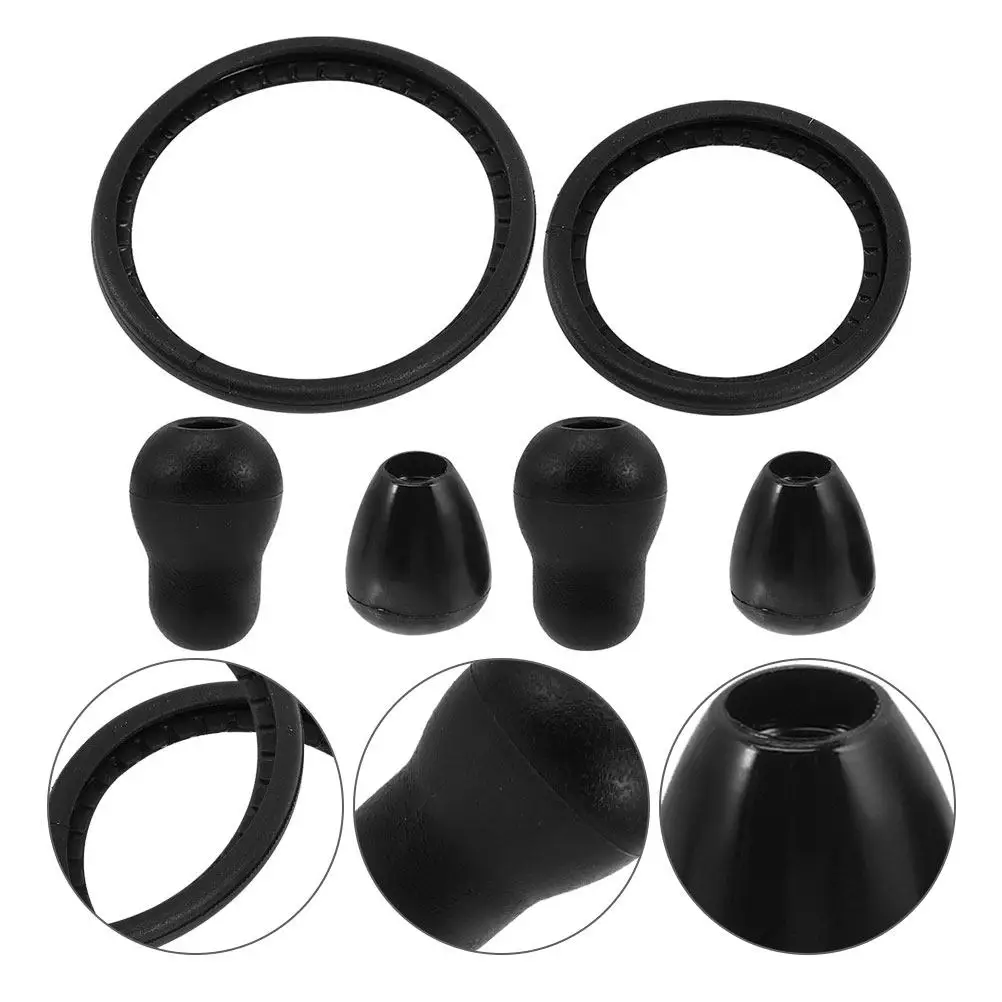 

2Sets Stethoscope Diaphragm Replacement Parts Pe Medical Diaphragm Cover for Adult Pediatric Cardiology Accessories Kit