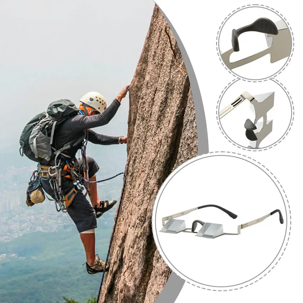 

Очки для скалолазания на открытом воздухе с металлической оправой, модные очки для скалолазания и походов, 1 шт.