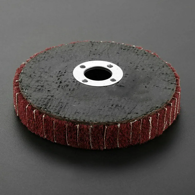 Fiber Polishing wheel Rotary tool Round Rust Removal Pad For Metal Wood Flap Disc Buffing Abrasive Angle Grinder