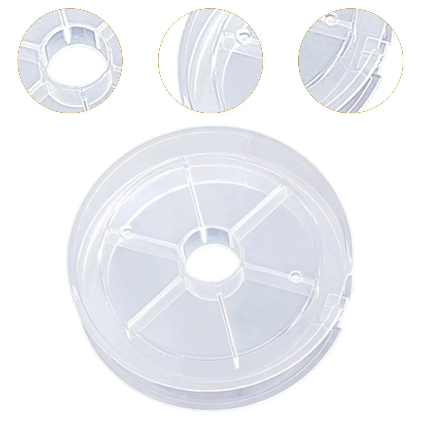 10 قطع خط الصيد سلك رمح بكرة بكرات الصيد سلك اللفاف لتنظيم الخطوط #5