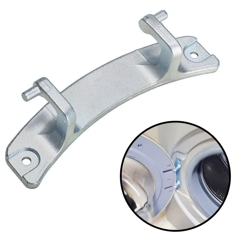 Drum washing machine door hinge, door buckle, door hook switch hinge fixture, repair parts
