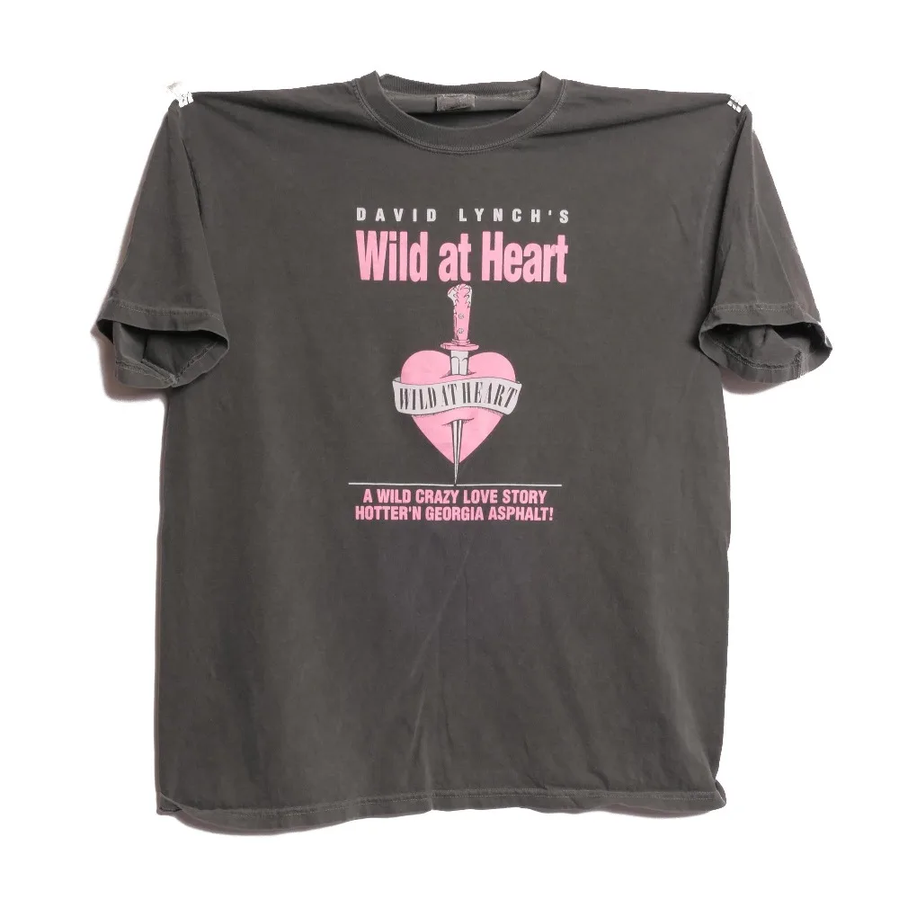 Camiseta Wild At Heart, más caliente que el asfalto de Georgia! Camiseta de David Lynch, Nicolas Cage, Twin Peaks Creator Criterion