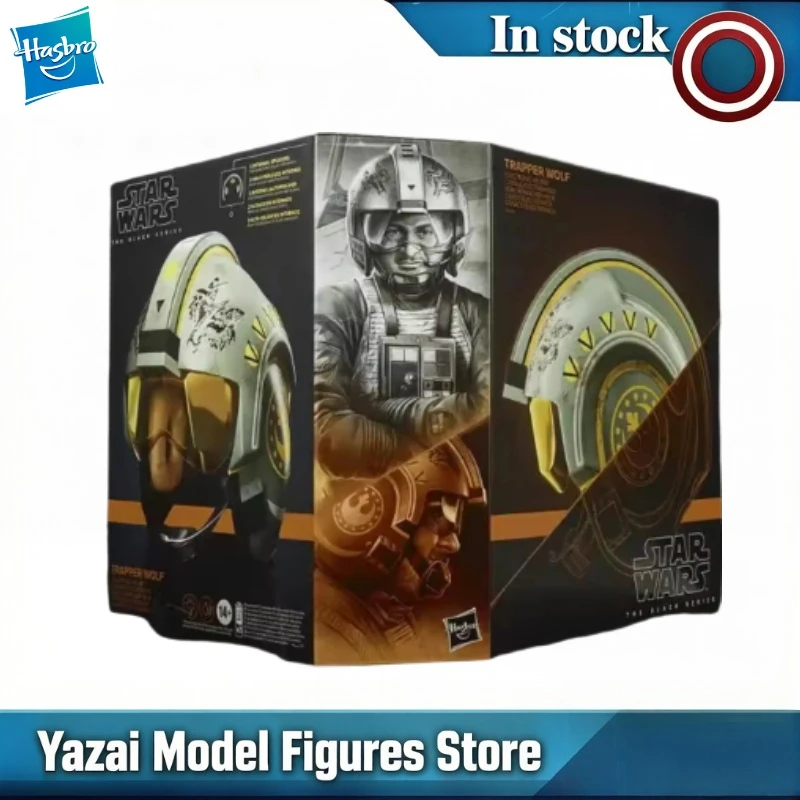 Figura de acción original de Hasbro STAR WARS The Black Series TRAPPER WOLF con casco