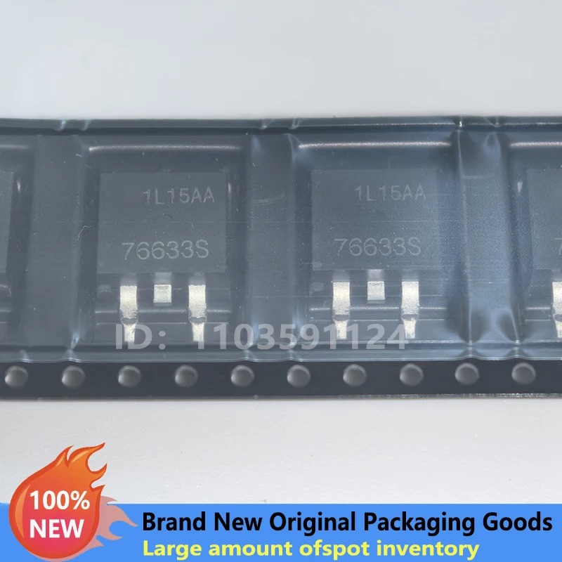 

10 шт. оригинальных MOSFET-транзисторов HUF76633S3S 76633S 100V 39A, канал D, D2PAK(TO-263)