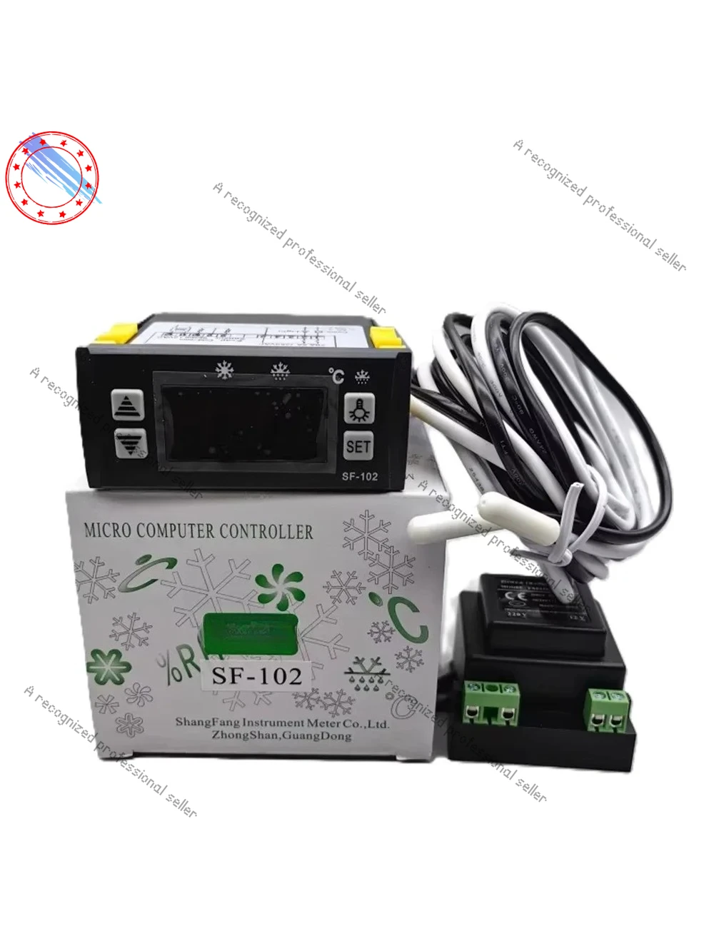 

SF-102 Electronic Temperature Controller Thermostat Lighting Defrost Freezer Refrigerator Temperature Controller