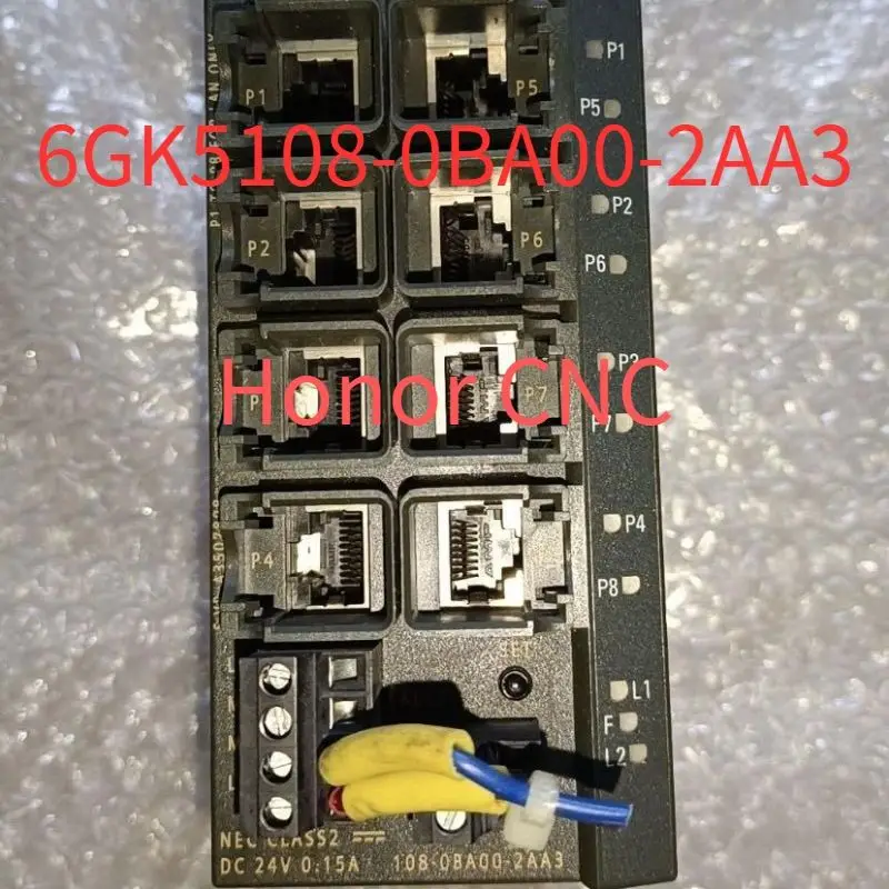 Interruptor IE no gestionado 6GK5108-0BA00-2AA3 usado probado OK en buenas condiciones SCALANCE X108,