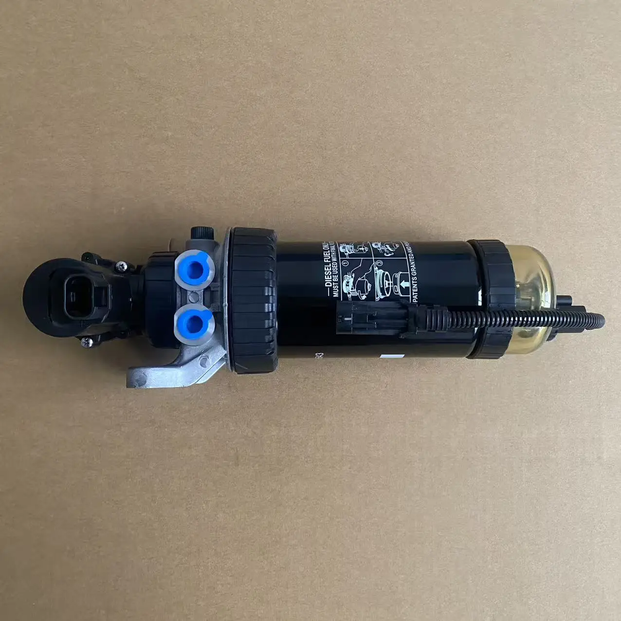 Original Fuel Filter Assembly With 24V 12V Electronic Pump RE529643 Diesel Engine Fuel Water Separator 12V 24V