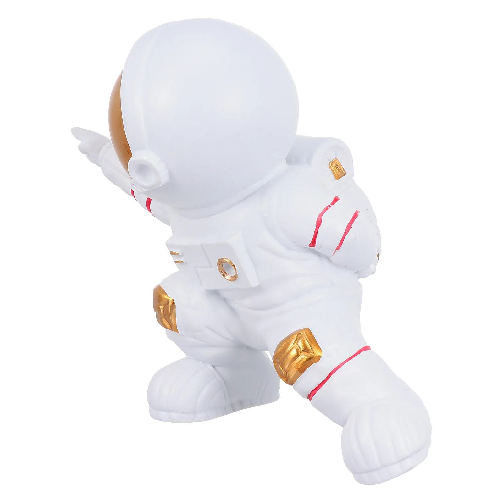 

1pc Resin Astronaut Desktop Decor Spaceman Decoration Adorable Gift For Home Office Desktop Astronaut Decor Decoration