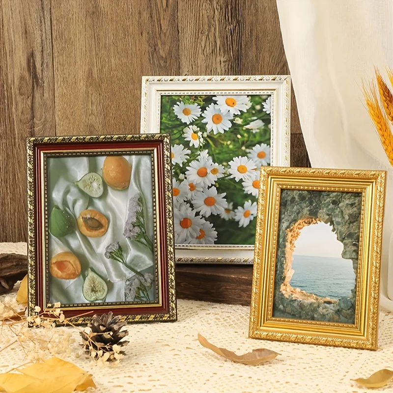 Personalized Custom European Retro Photo Frame Table Creative Modern Simple Children'S Picture Frame Photo Studio Wall Hanging
