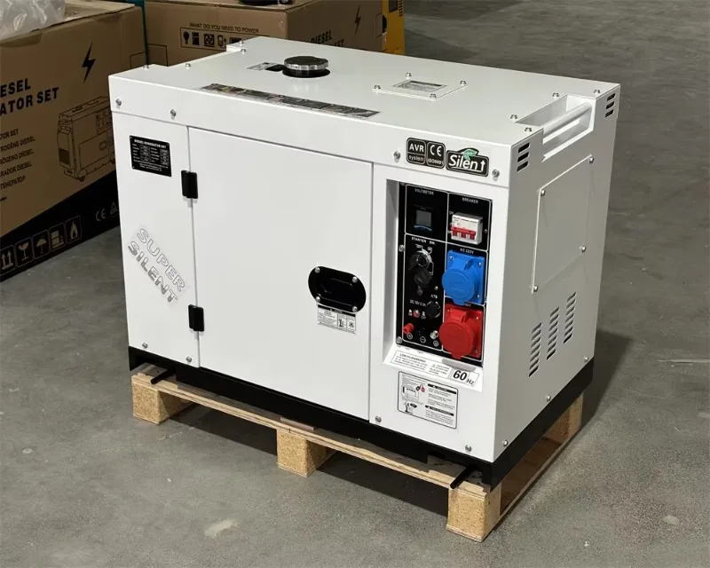 Portable 8KW 10KW Single 3 Phase Diesel Generator Set Power Inverter Free Energy Silent Diesel Electric Generator 10-12KVA Price