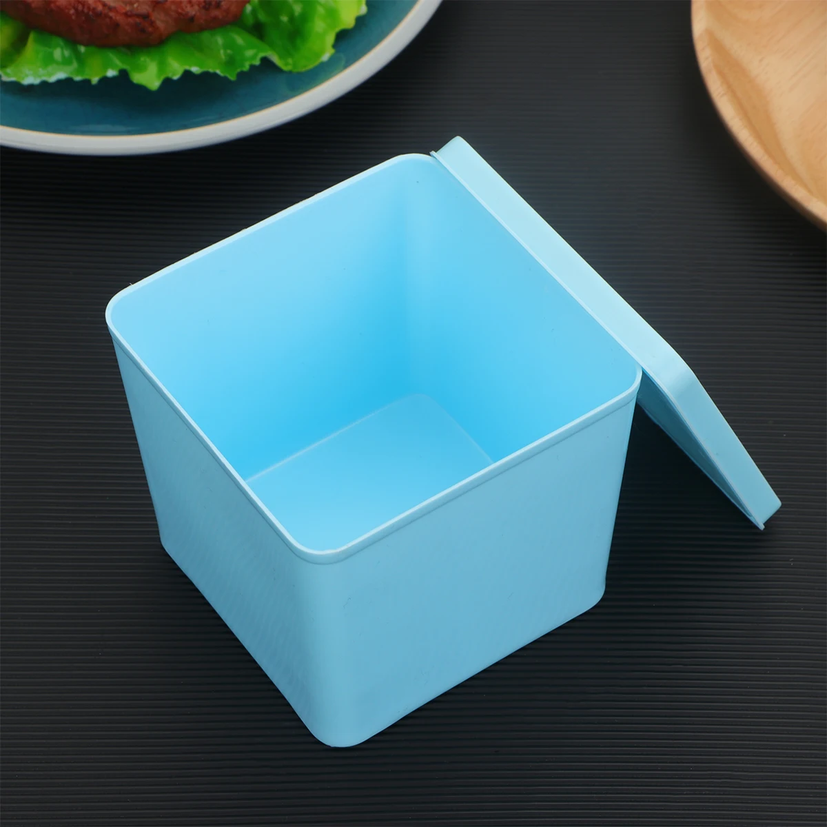 

5 Pcs Crisper Sealing Food Storage Container Refrigerator Containers with Lids Square