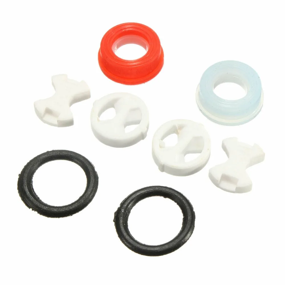 Replacement Ceramic Disc Silicon Washer Insert Valve Tap Turn Set Washing Machine Faucet Mouth Angle Valve Ceramic Core