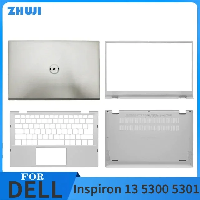 

New For DELL Inspiron 13 5300 5301 Laptop LCD Back Cover Front Bezel Palmrest Bottom Case Upper Top Lower Cover 0TGC80 Housing