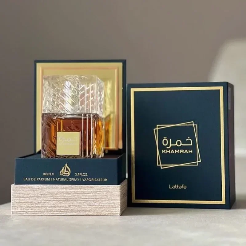 Originales Lattafa Perfumes Khamrah Middle Eastern Arabic Neutral High-end Fragrance Perfume 100ml Long-lasting Men's Cologne