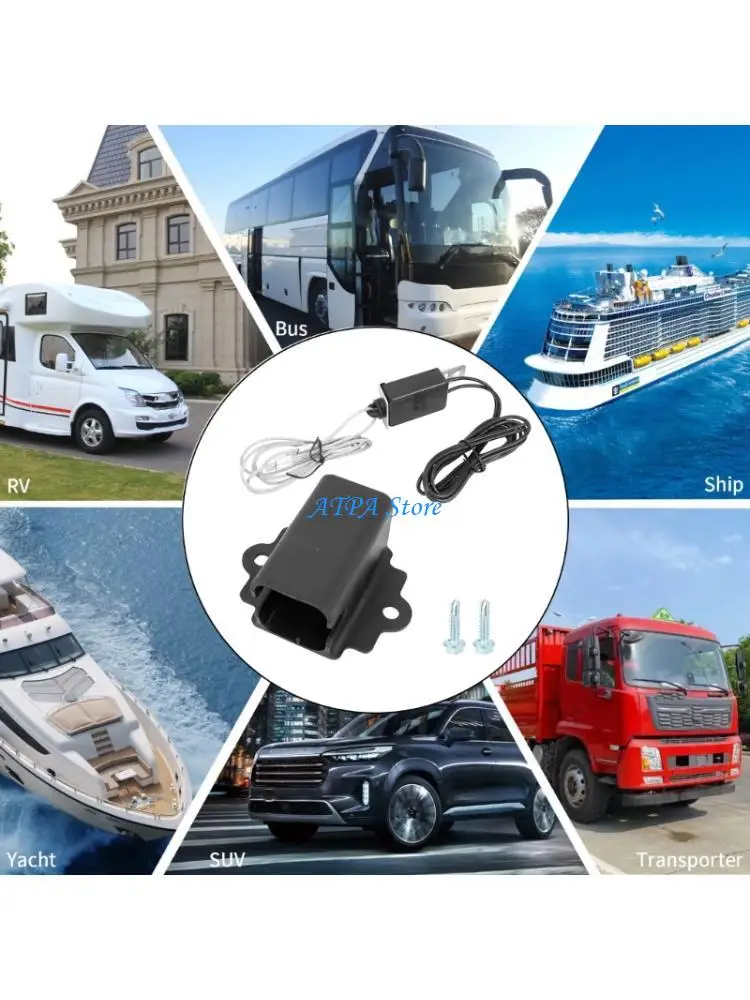 

U13C Automatic Trailer Brake Control Switches With Adjustable Nylon Cord Trailer Breakaway Switches Electric Break Switches