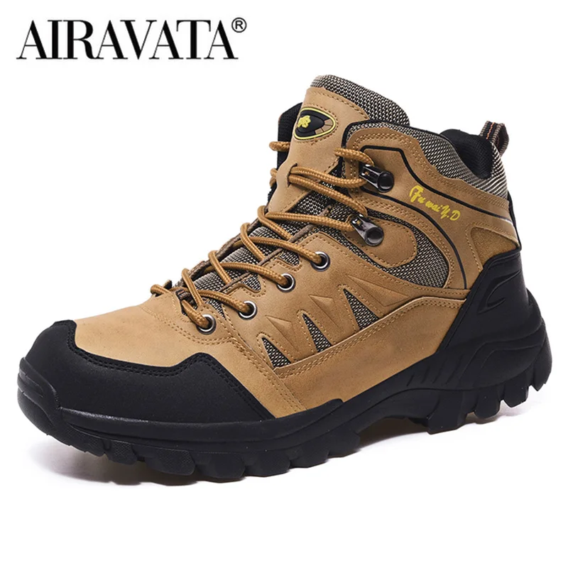 Men Women Boots Man Hiking Boots Woman Outdoor Work Shoes Military Combat Sneakers