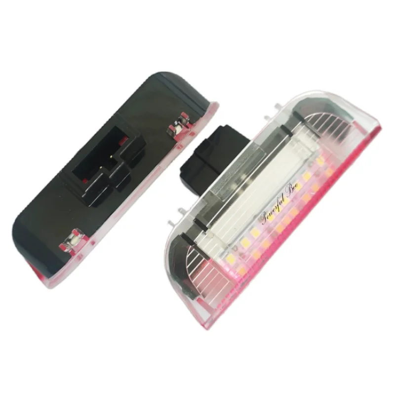 Cayenne EOS Scirocco Superb Alhambra용 LED 자동차 문짝 램프 조명, CANBUS 오류 없음, 흰색과 빨간색, 2 가지 이중 색상