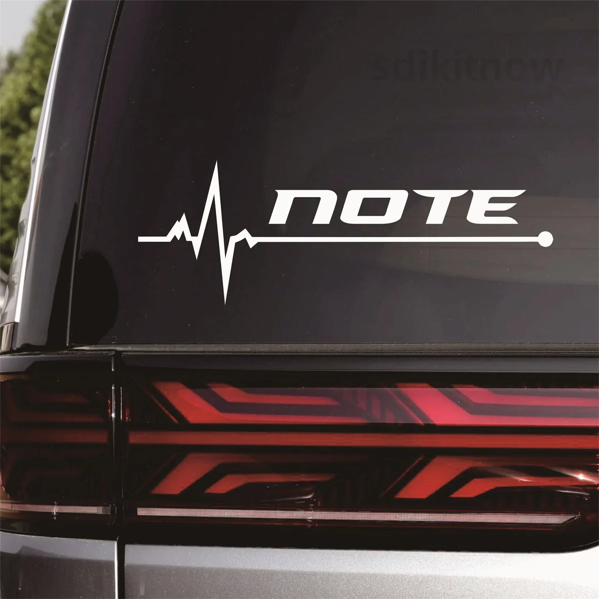 2pcs Car Vinly Sticker Window Door Sports Decal Styling Accessory Decoration For NISSAN NOTE E11 E12 E13 E POWER 2022 2021 2020