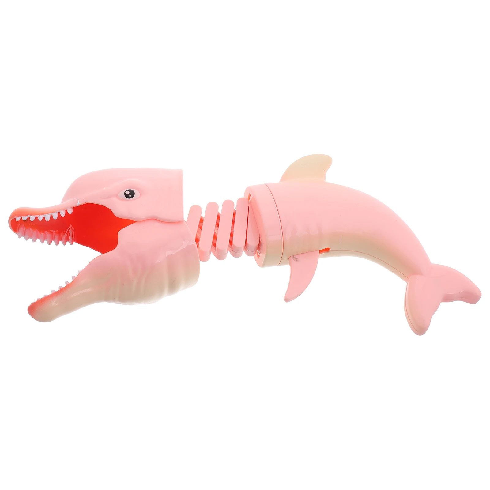 

Tricky Toys Claw for Kids Spring Fun Clip Plaything Grabber Pink Animal Shooter Dolphin Pranks Child