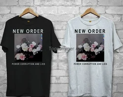 New New Order Power Corruption And Lies White Black T-Shirt Shirts Tee Xs-2Xl