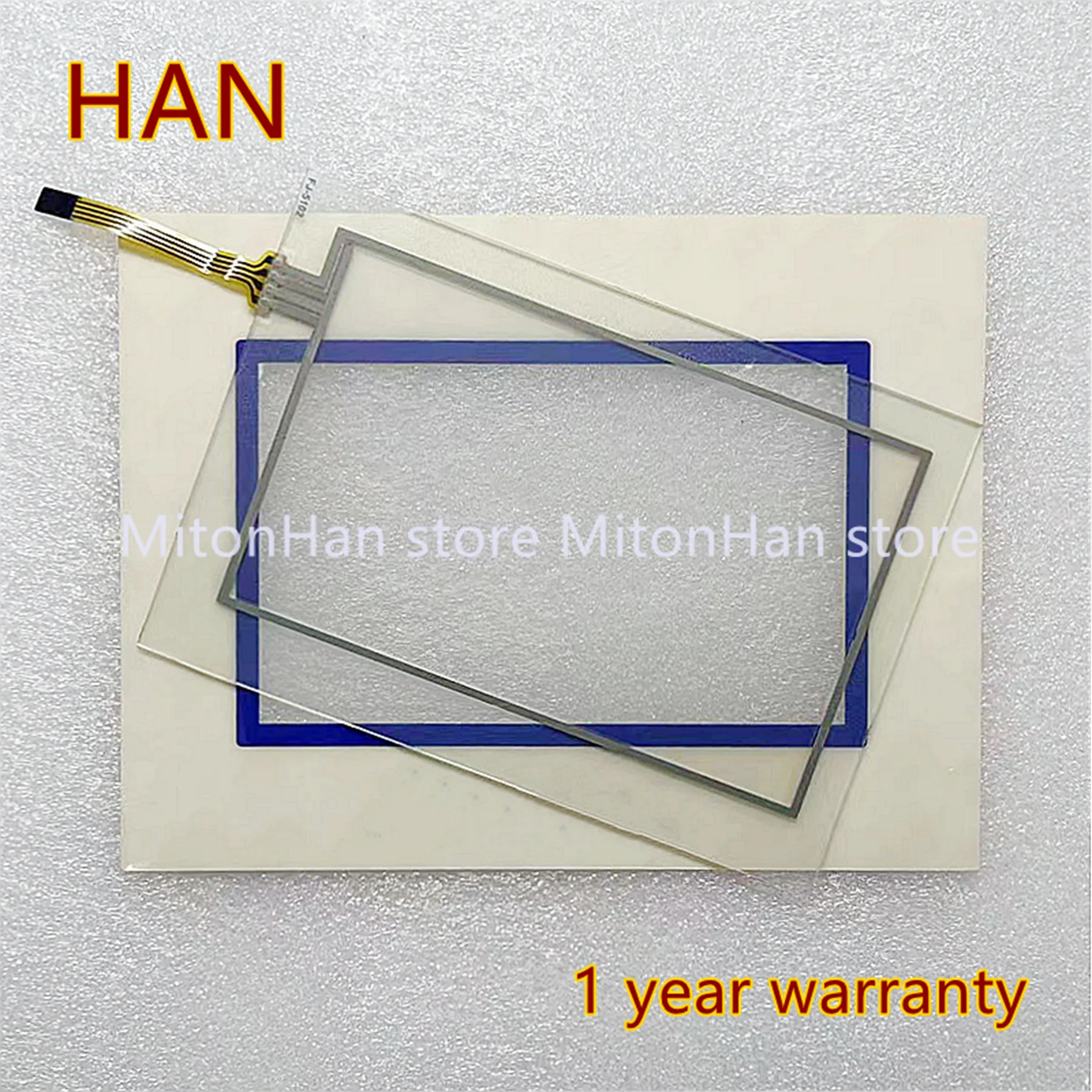 

Carrier TOUCHPILOT 00PSG001652200A PCD7.D450WTPZ51 Touch Panel Screen Glass Digitizer Protective Film Overlay