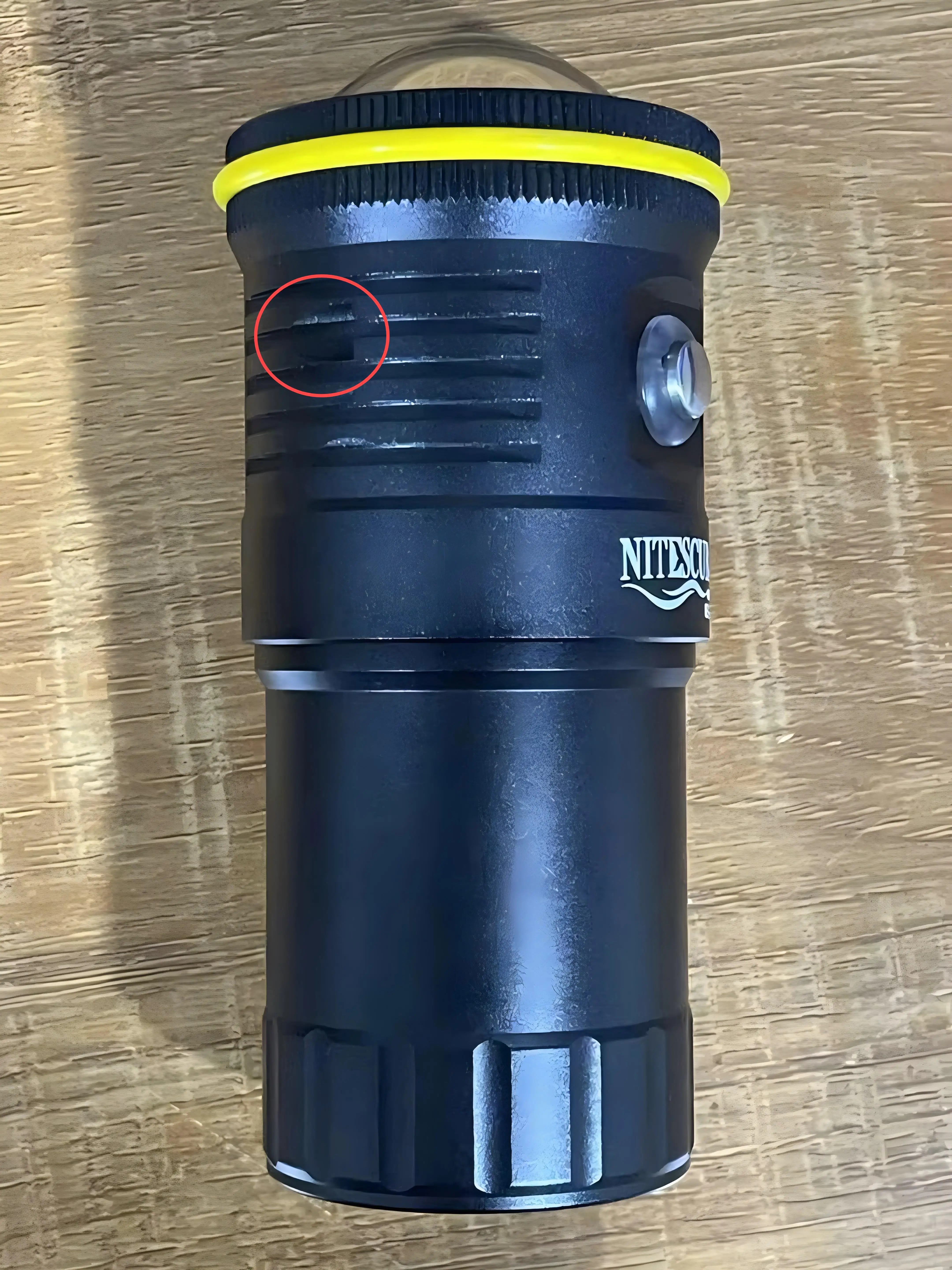 nitescuba nsv60 dive flashlight（Appearance defect）