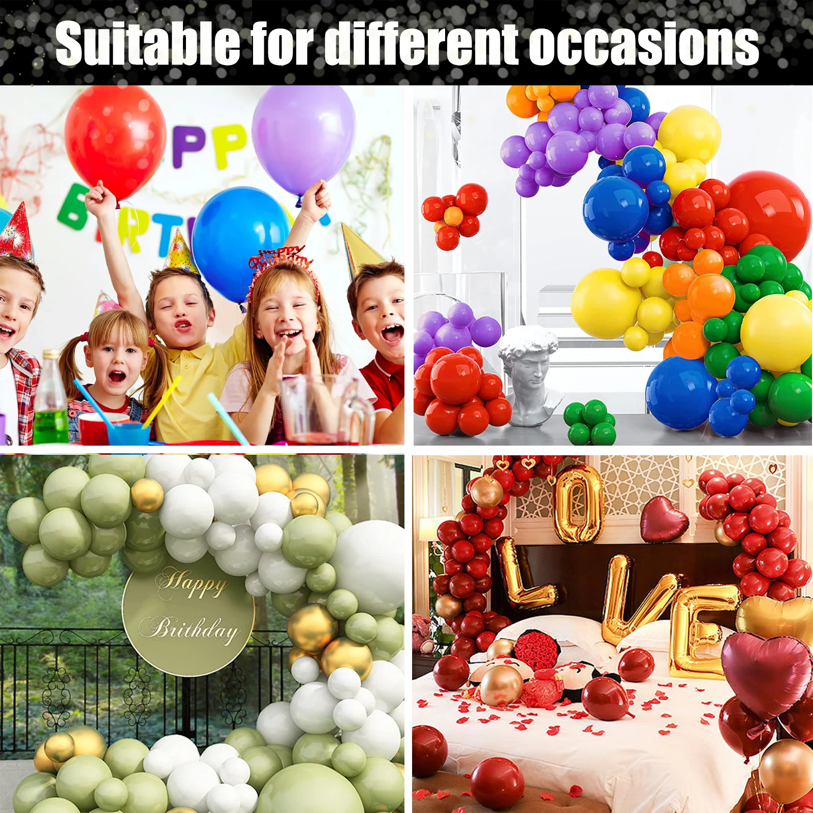 Balloon Shine Enhancer Spray I - Confetti Balloon Set 评论和价格