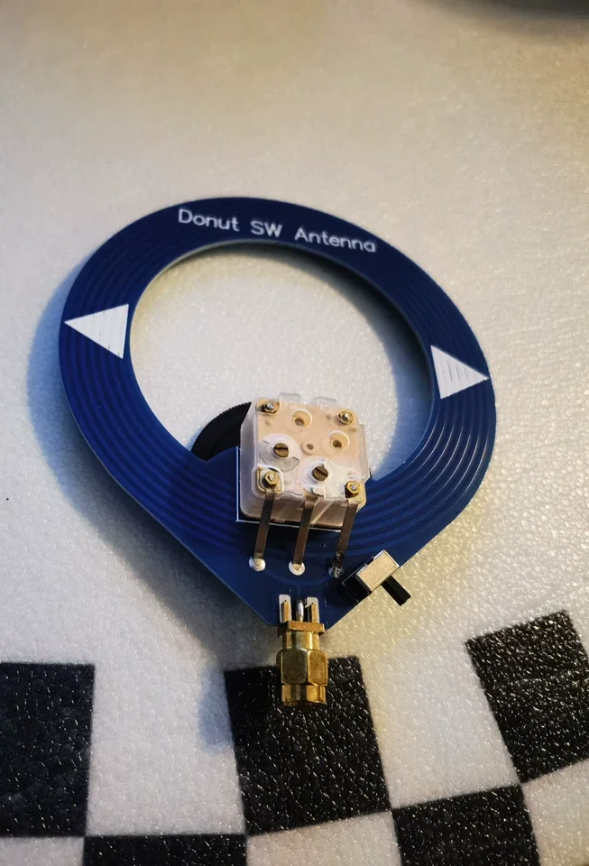 Donut SW shortwave antenna, new version AM mediumwave antenna, broadband receiving antenna, mini ring antenna module