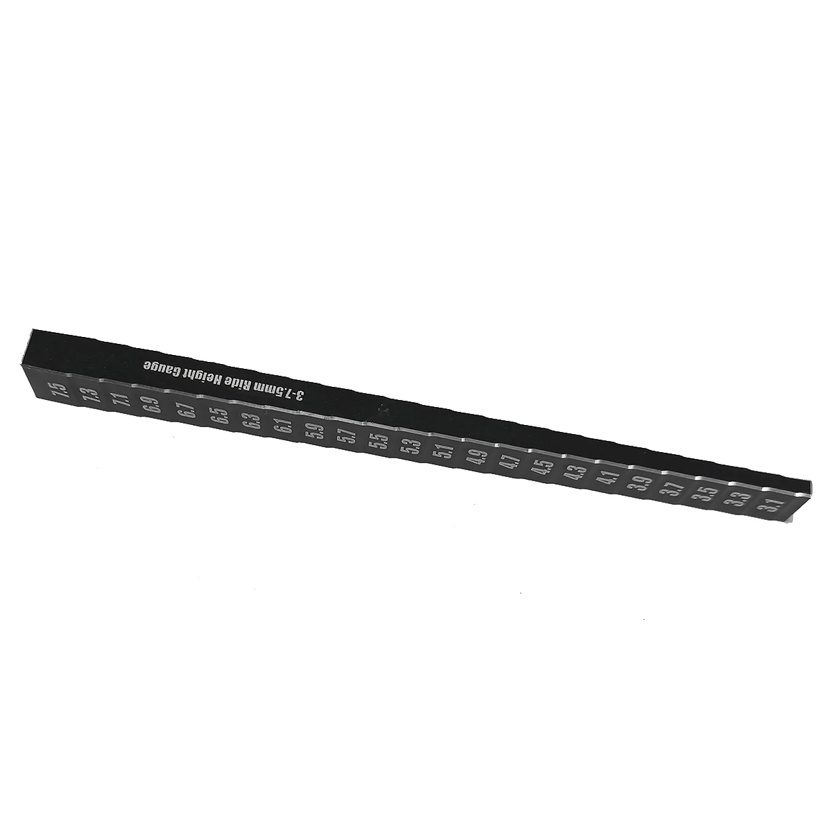 Ruler Metal Measuring Tools 2-in-1 Vehicle Height Gauge + Bottom Stop Ruler for 1/10 Rc Touring Car & Drift Car