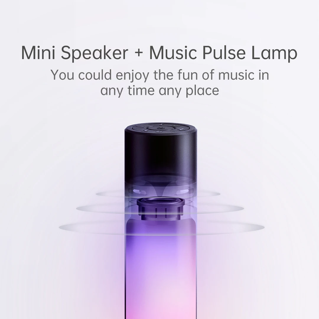 Nextool 12 in 1 900lm Music Flashlight IPX4 Waterproof Speaker USB-C Powerbank Voice Activate Color RGB Music Rhythm Light