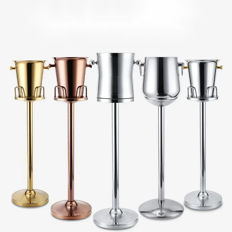 Stainless Steel Luxury Ice Bucket: Wine Beer Cooler, Champagne Party Chiller, Elegant Bottle Cooler, Entertainment Essential