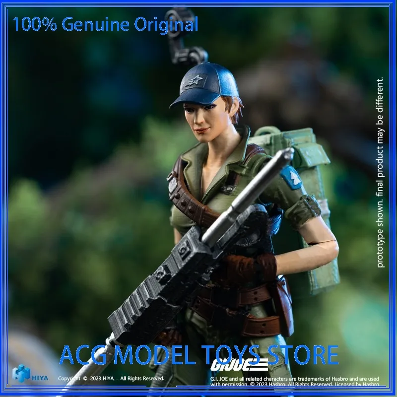 HIYA 미니 시리즈 1/18 특수부대 미스 제이 슈퍼 액션 인형