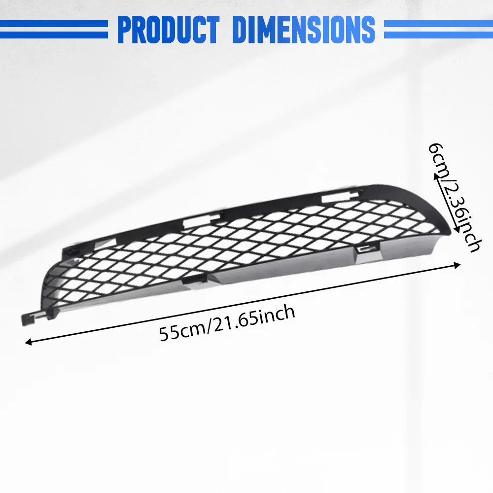 لسيارات BMW X5 E53 تجميل 2004 2005 2006 المصد الأمامي السفلي مصبغة مدخل الشواية استبدال 51117116397 51117116398