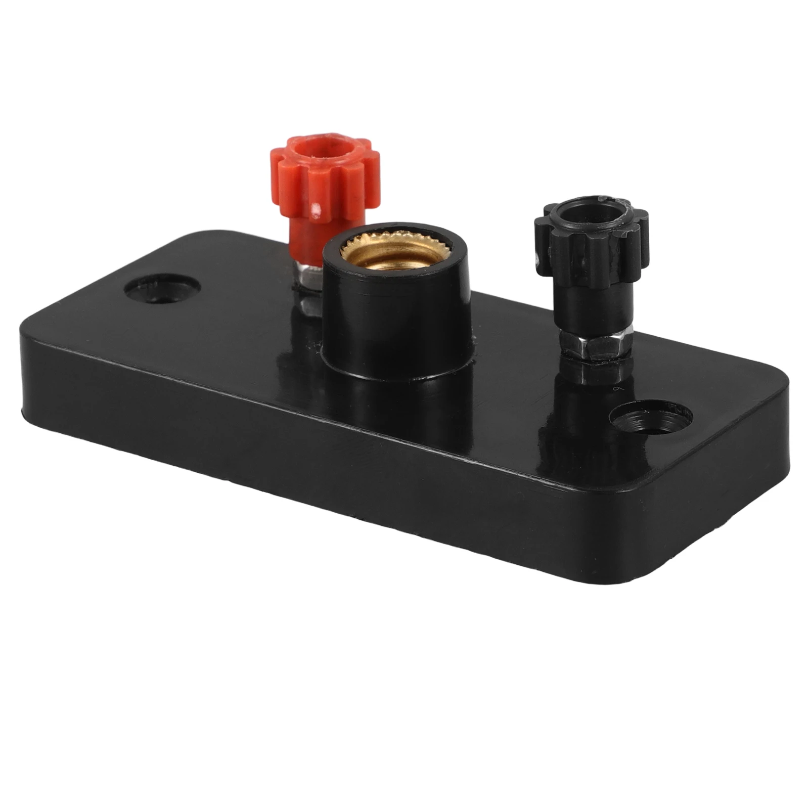 

Light Socket Base Bulb Holder for Physics Lab Experiments Lamp Parts Mini Plastic Black Copper Series Parallel