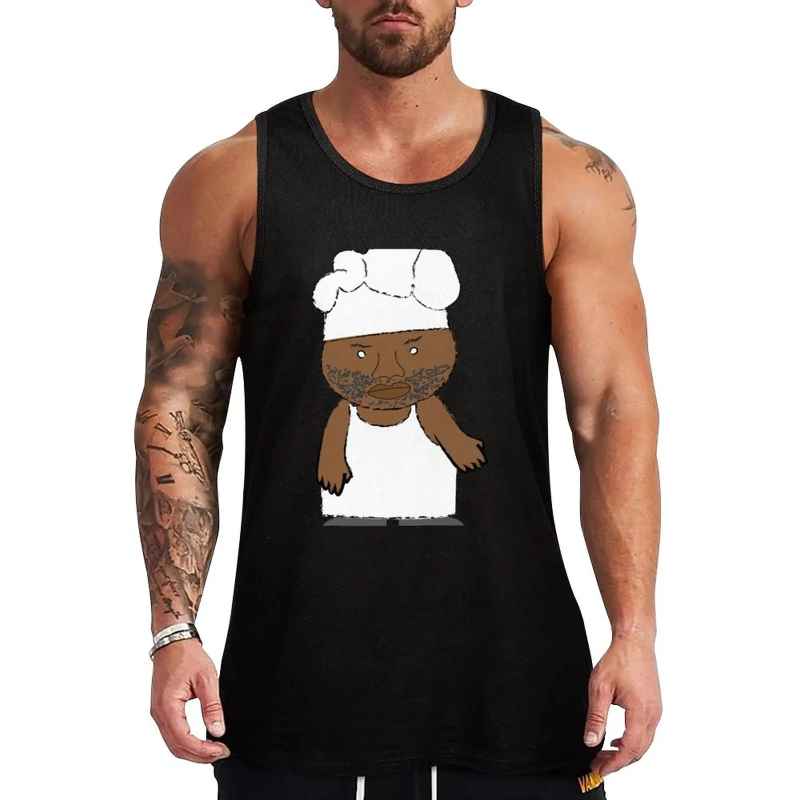 

Raekwon Tank Top sleeveless gym shirts male Fitness men clothing Vests