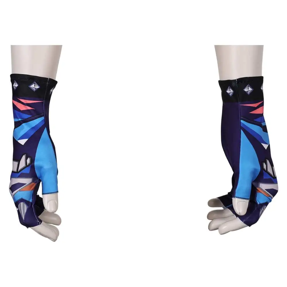 Fantasia Yoru Handschoenen Anime Game Valorant Cosplay Disfraz Kostuum Accessoires Man Fantasie Halloween Carnaval Feest Rekwisieten