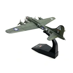 1:144 Scale Classic Plane B-17 Model and Display Stand Collectible Gifts B17 Alloy Airplane Model Mini Decoration Home