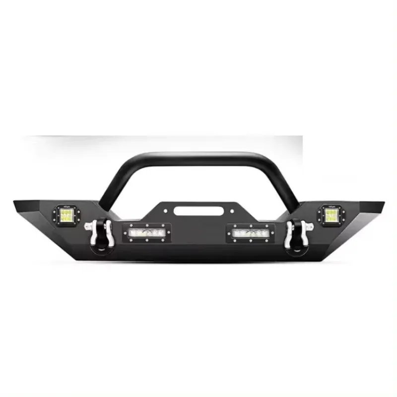 

Car Accessories Bumpers Steel Jeep Wrangler Jk Front Bull Bar Black For