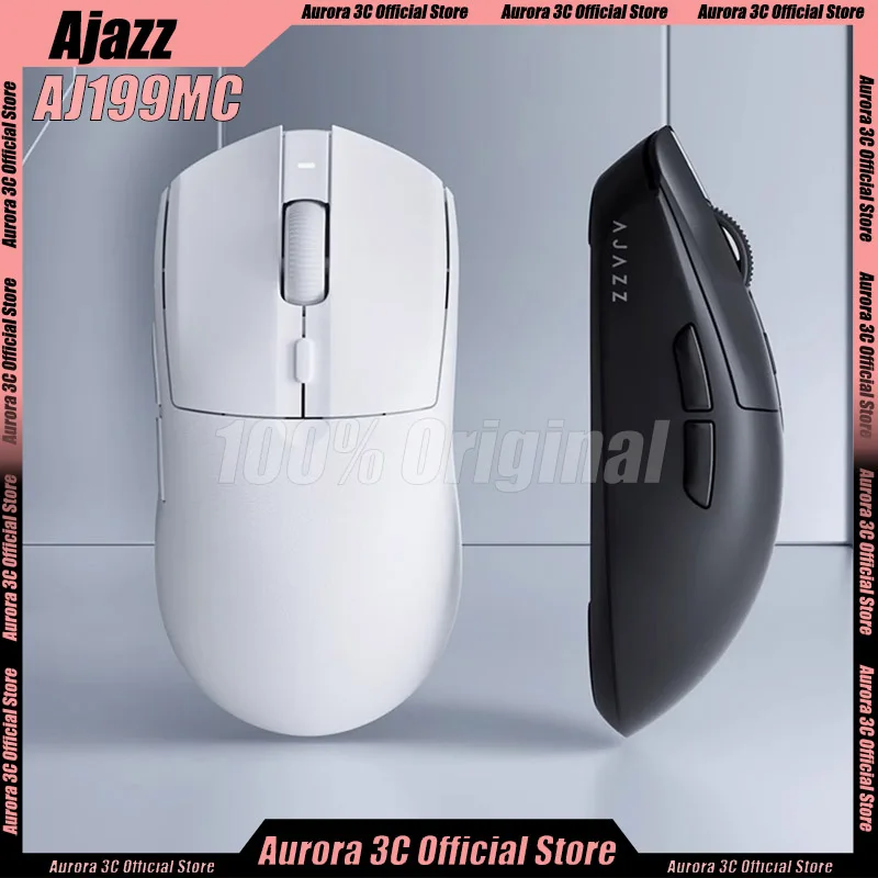 

Ajazz Aj199MC Gamer Mouse 2Mode 2.4G Wireless Mouse Lightweight 16000DPI PAW3338 Gamer Accessory Mouse Wired Mice Gifts Office