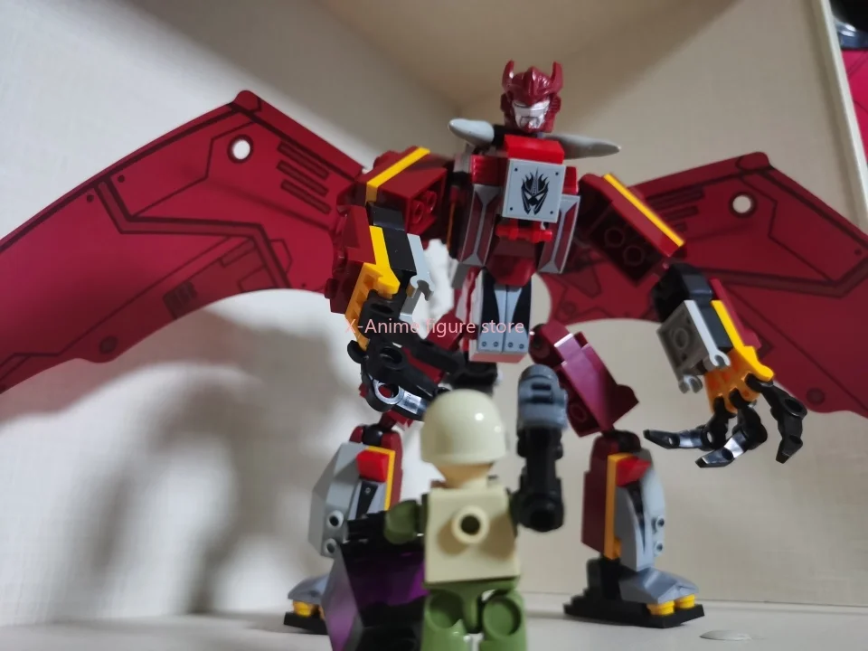 Hasbro bloco de construção caçadores de besta ripclaw greve ciclo perseguição kre.o criar desconectado montagem figuras ação meninos presente