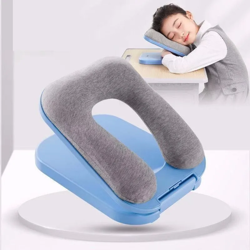 

Multifunction Pillow For Travel Headrest Neck Support Cushions Office Rest Lunch Break Folding Pillow Student Desk Sleeping